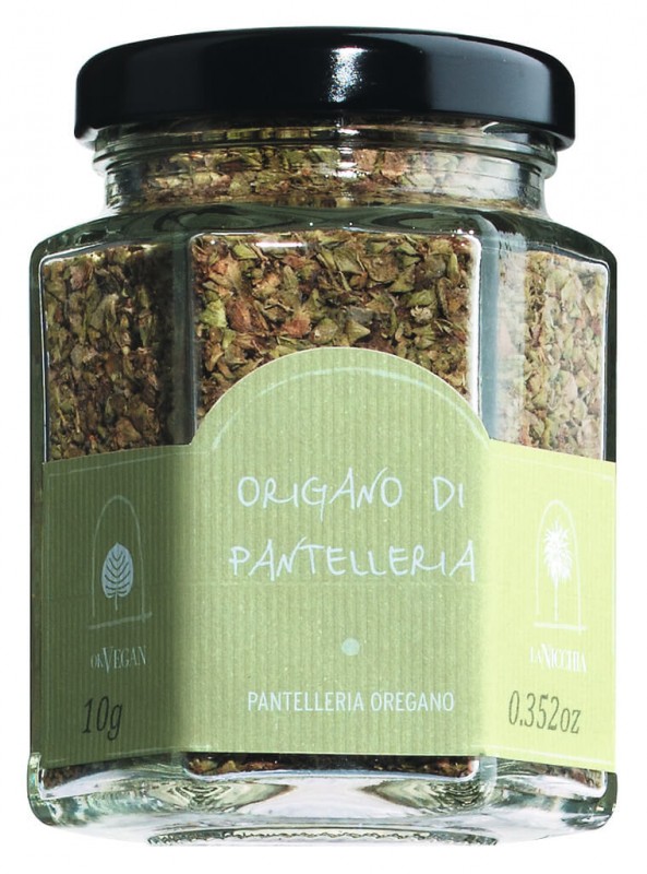 Origano di Pantelleria, oregano fra Pantelleria, La Nicchia - 8g - glas