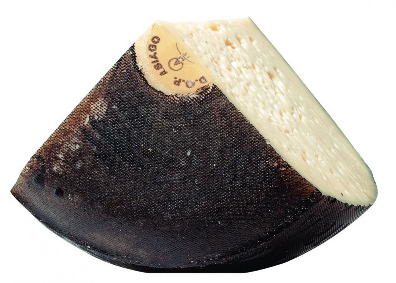 Asiago DOP, mezza forma, fromage a pate mi-dure au lait de vache, Castagna - environ 6kg - kilos