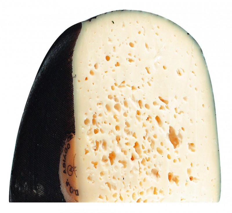 Asiago DOP, mezza forma, fromage a pate mi-dure au lait de vache, Castagna - environ 6kg - kilos