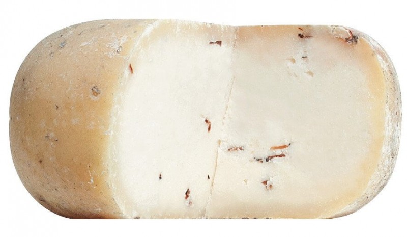 fromage de brebis toscan, avec des truffes, mÃ»rie Pecorino Riserva al Tartufo, stagionatura 6 mesi, Pinzani - environ 1,5 kg - kg