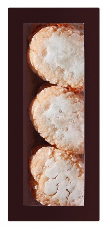 Ricciarelli, mandelmelroner, Pasticceria Marabissi - 120 g - stykke