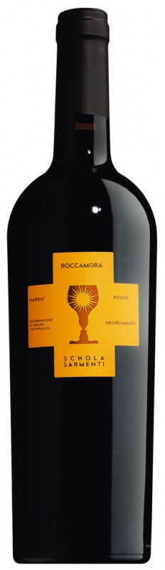 Negroamaro Nardo IGT Roccamora, Rotwein, Schola Sarmenti - 0,75 l - Flasche