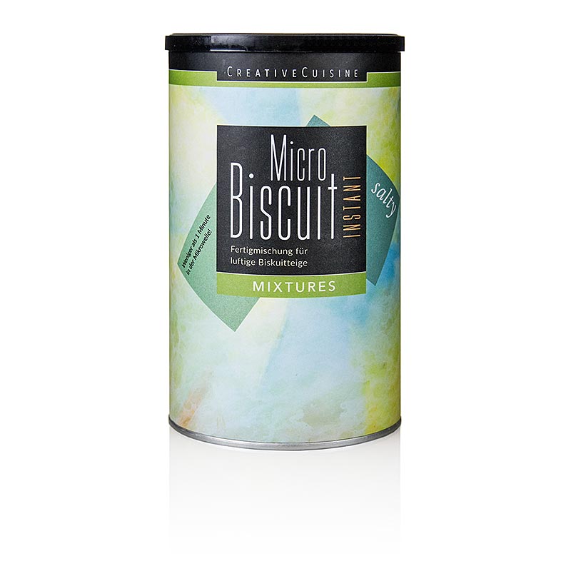 Creative Cuisine MicroBiscuit sale, melange a pate - 350g - Boite a aromes