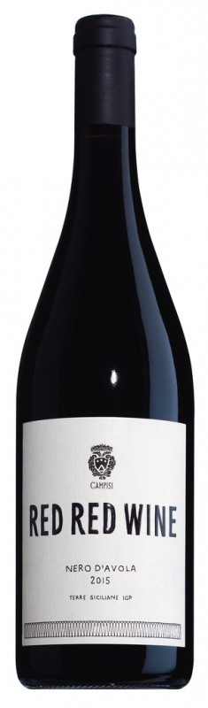 Vin Rouge Vin - Nero d`Avola, Terre Sicil. IGP, bio, vin rouge, Vini Campisi - 0,75 litre - Bouteille