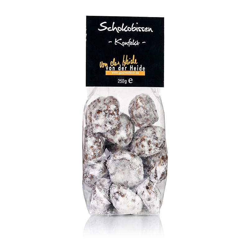 Mini Stollenkonfekt Schokobissen, mit Schokolade - 250 g - Karton