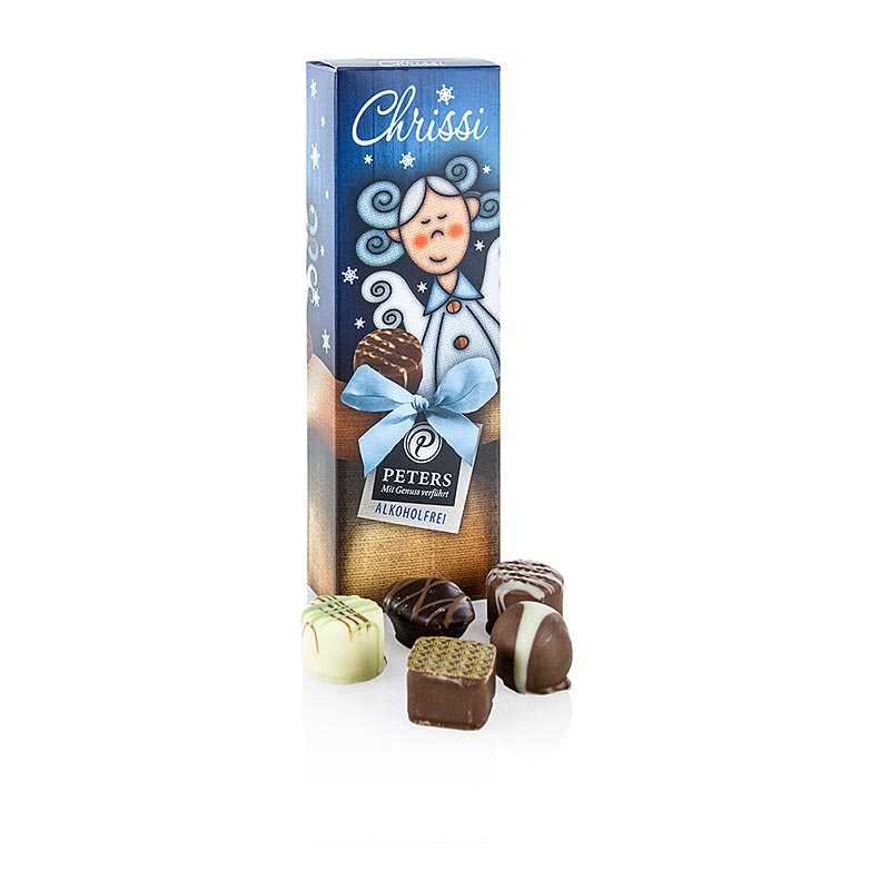 Christmas chocolates - Chrissi, nonalcoholic - 60g, 5 pieces - box