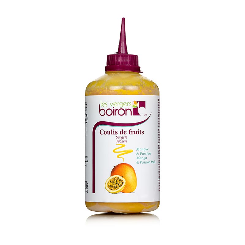 Boiron Coulis Exotische Früchte, Sauce, 13% Zucker, Squeeze Flasche - 500 g - Pe-flasche