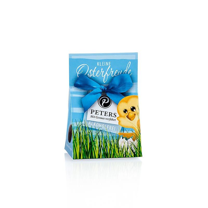 Chocoladen paaseieren Chick Blue, non-alcoholische, Peters - 25 g, 2 stuks - pak