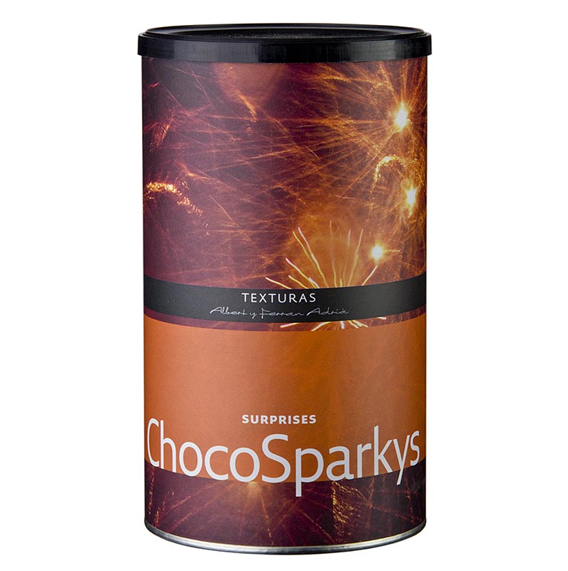 Sparkys (douche petillante), enrobe de chocolat, Texturas Ferran Adria - 210g - Boite a aromes