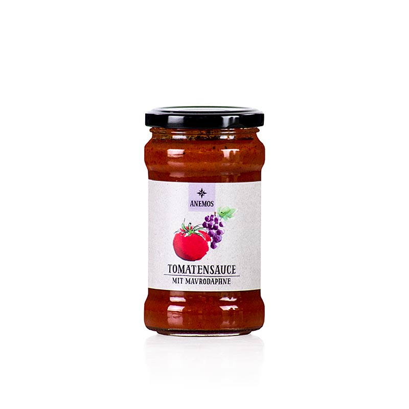 Sauce pour pates tomate-mavrodaphne ANEMOS - 280g - Verre