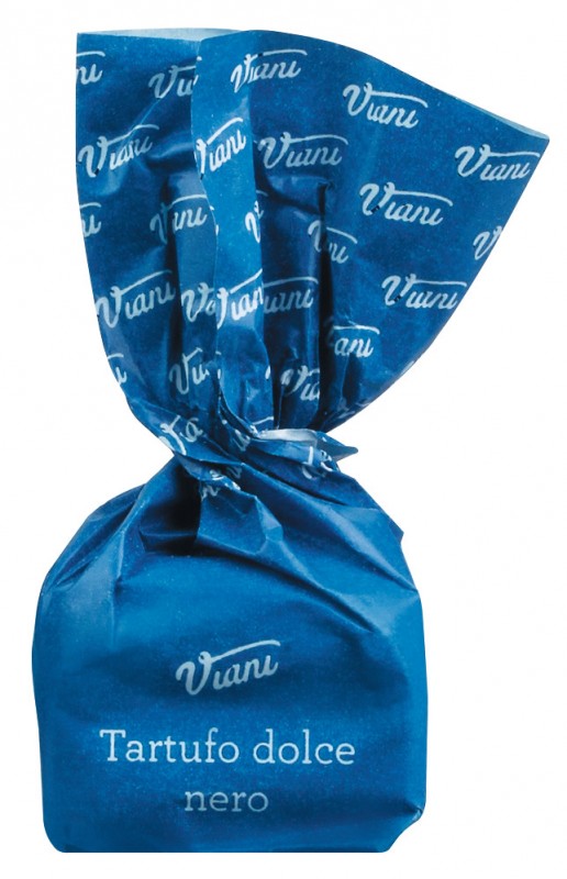 Tartufi dolci neri, sacchetto, praline au chocolat noir aux noisettes, Viani - 200g - sac