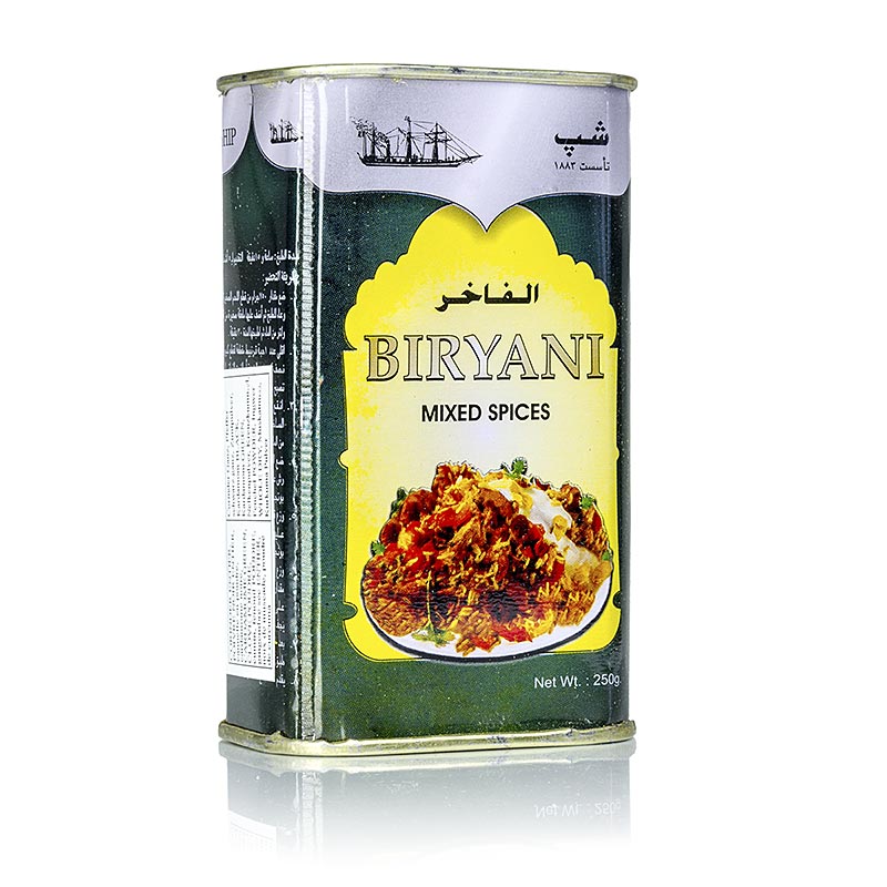 Biryani spice mixture, powder, Poonjiaji - 250 g - can