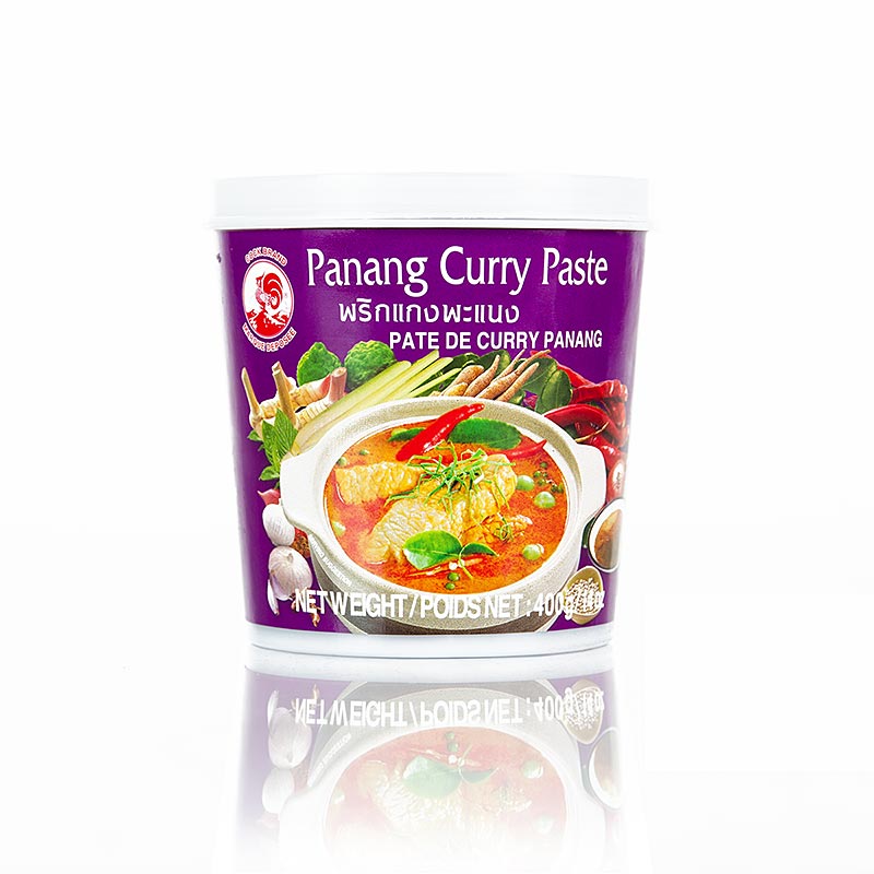 Pate de curry Panang, marque Cock - 400g - Coque PE