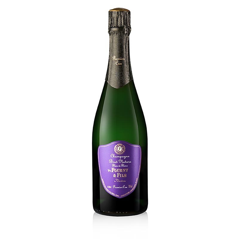 Champagne Veuve Fourny, Blanc de Blanc, 1er Cru, BRUT NATURE, 12% vol. - 750 ml - Bouteille