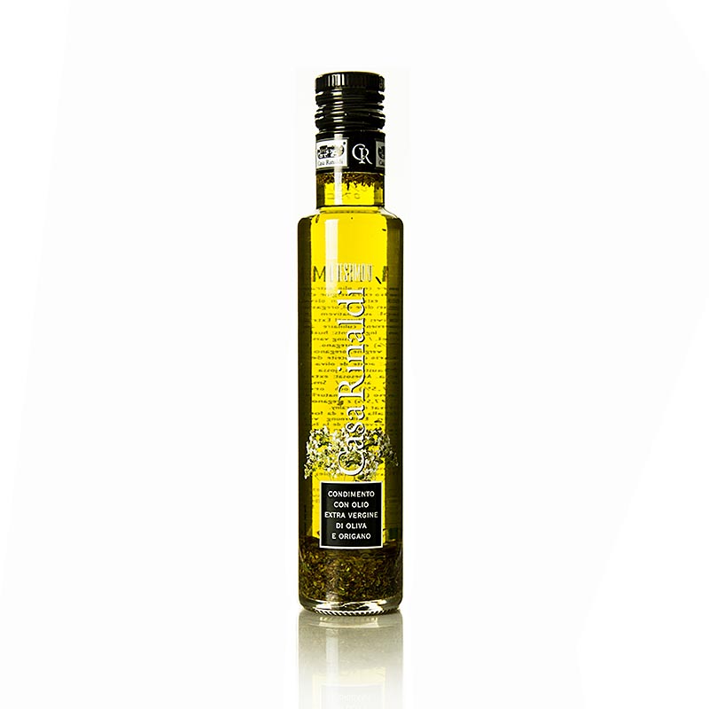 Huile d`olive extra vierge, Casa Rinaldi aromatisee a l`origan - 250 ml - Bouteille