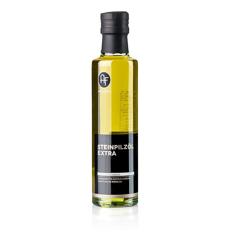 Porcini oil, olive oil with porcini mushroom and aroma, Appennino - 250ml - Bottle