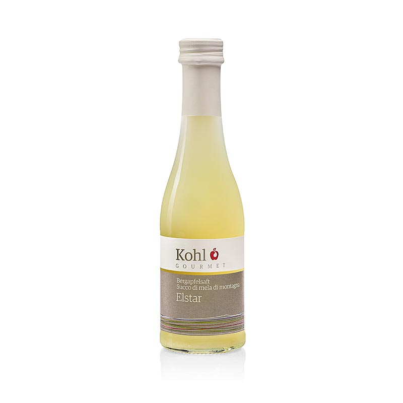 Gourmet Bergapfelsaft Elstar, Kohl - 200 ml - Flasche