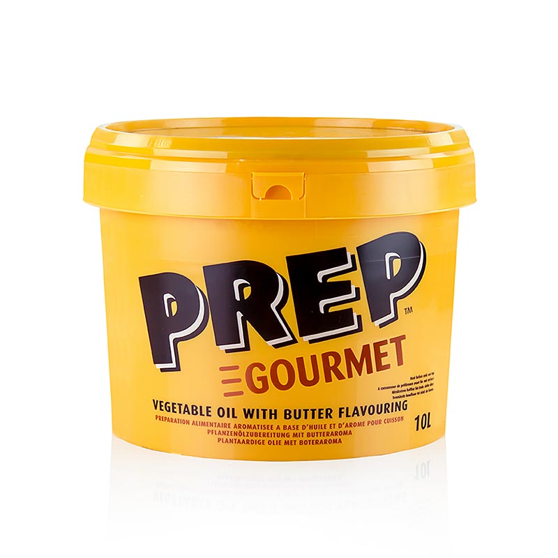 Prep Gourmet, huile vegetale au gout de beurre - 10 litres - Pe-kaniste.