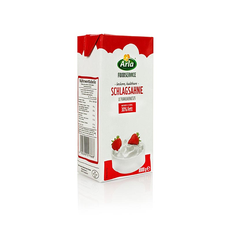 Creme fouettee, de longue conservation - 1 litre - Pack Tetra