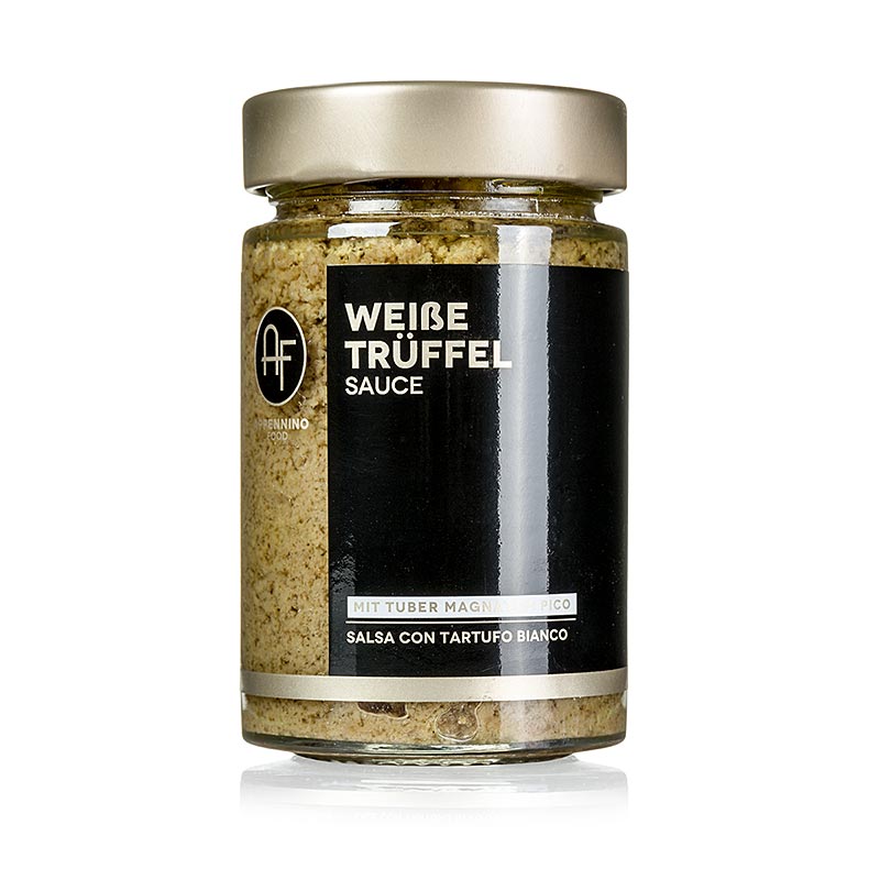 Sauce aux truffes (SALSA Tartufata), aux truffes blanches (Tuber magnatum), Appennino - 180g - Verre