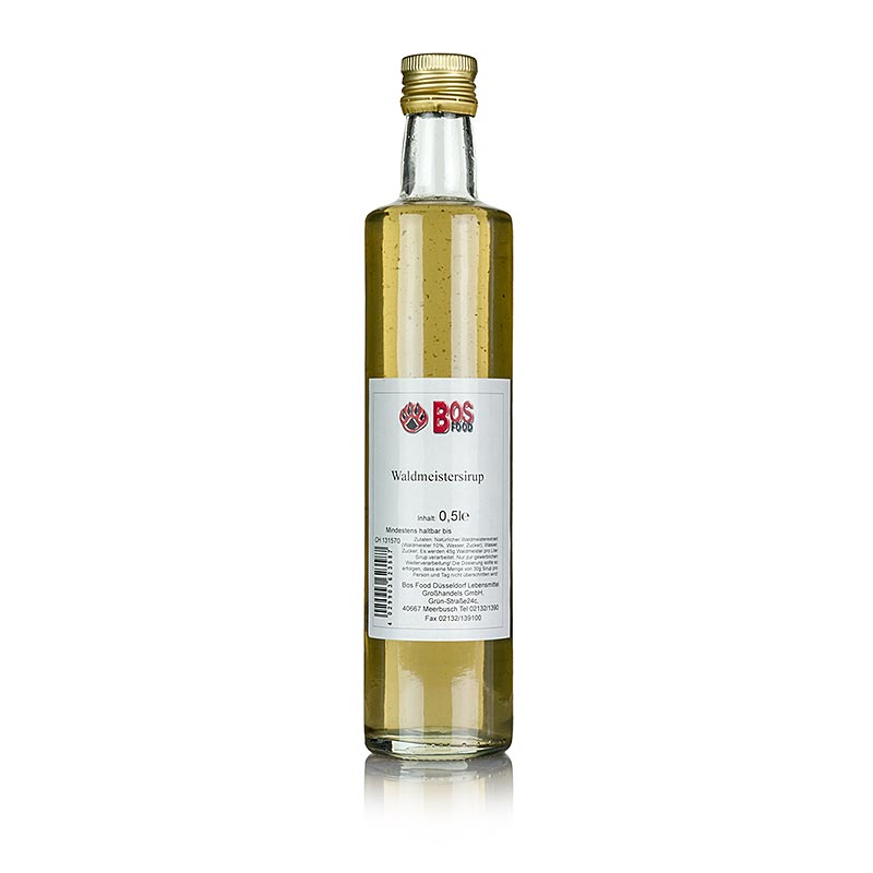 Sirop d`asperule extra, sans colorant - 500 ml - Bouteille