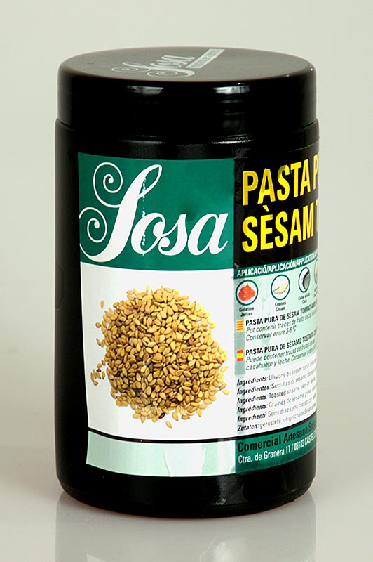 Pate Sosa - Sesame, non pele, torrefie, 100%, Sesame Torrat - 1 kg - Pe peut