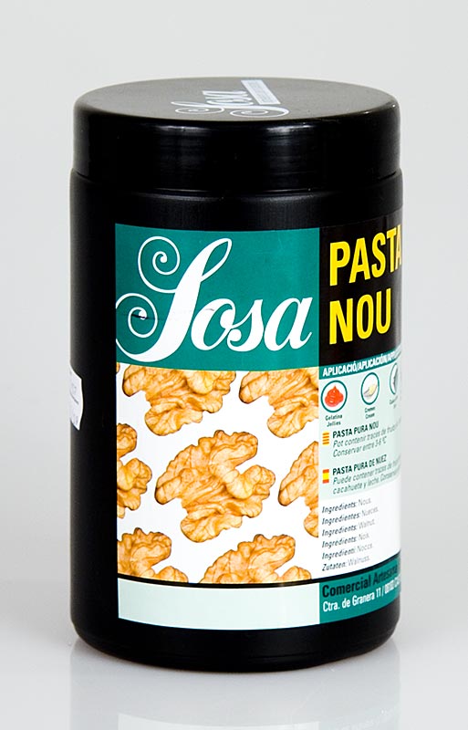 Sosapasta - valnød, rå - 1 kg - Pe-dosis