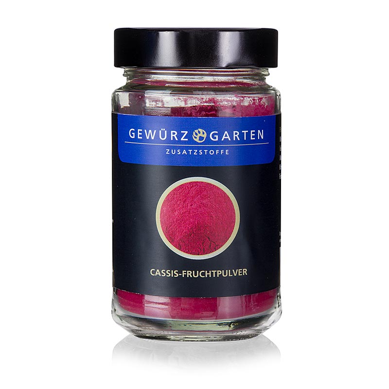 Poudre de fruit de cassis Spice Garden - 120g - Verre