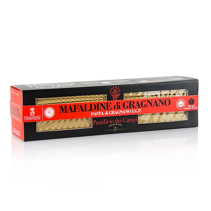 Pastificio dei Campi - N°20 Mafaldine, Pates di Gragnano IGP - 500g - boite