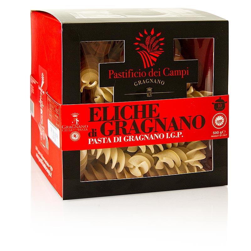 Pastificio dei Campi - No.59 Eliche, Pasta di Gragnano IGP - 500 g - boks