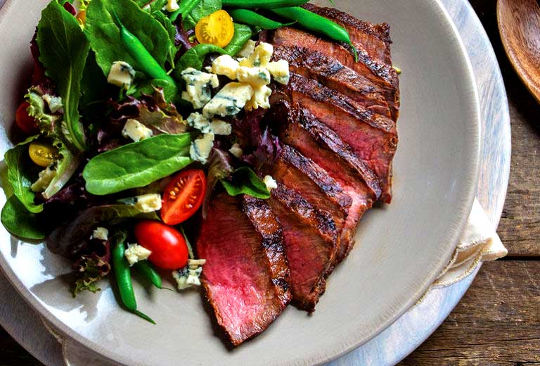 US Prime Beef Flanksteak 2 Stück / Beutel., Bauchlappen, Greater Omaha Packers aus Nebraska - ca. 1,8 kg - Vakuum