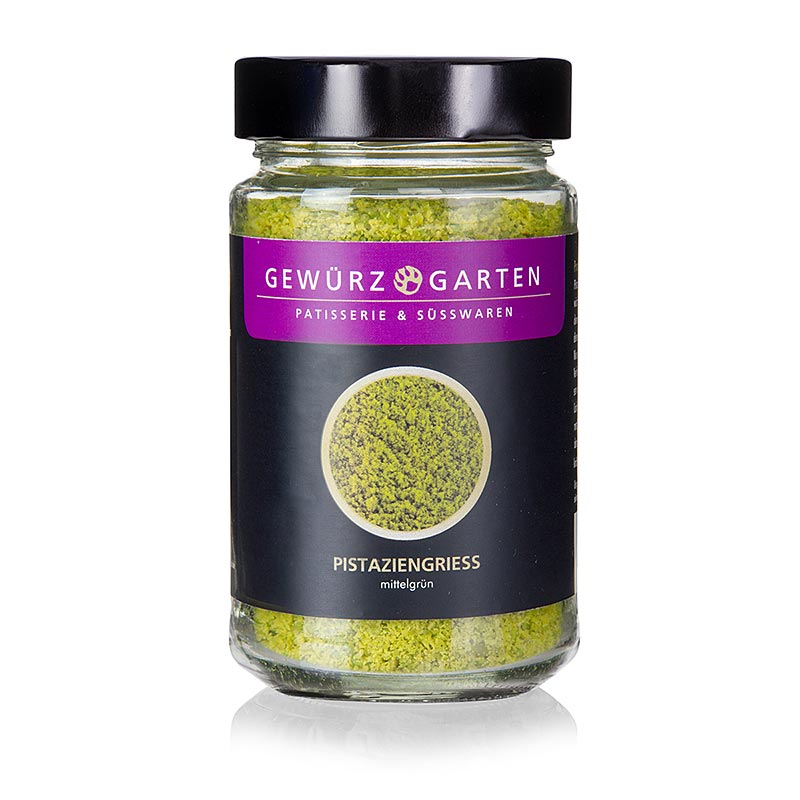 Semoule de pistache Gewurzgarten, vert moyen - 100g - Verre