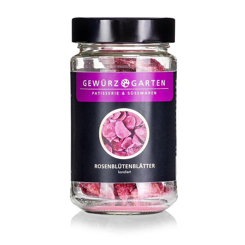 Petales de rose Spice Garden, confits - 75g - Verre