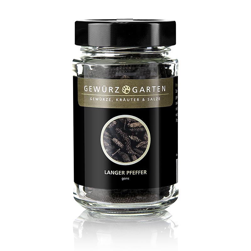 Poivre long Spice Garden - Poteau, Balinais, Poivre du Bengale - 90g - Verre