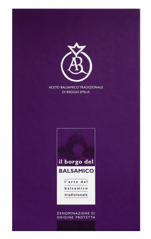 Aceto Balsamico Tradizionale DOP Aragosta, vinaigre balsamique DOP de Reggio Emilia, au moins 12 ans, Il Borgo del Balsamico - 100 ml - Bouteille