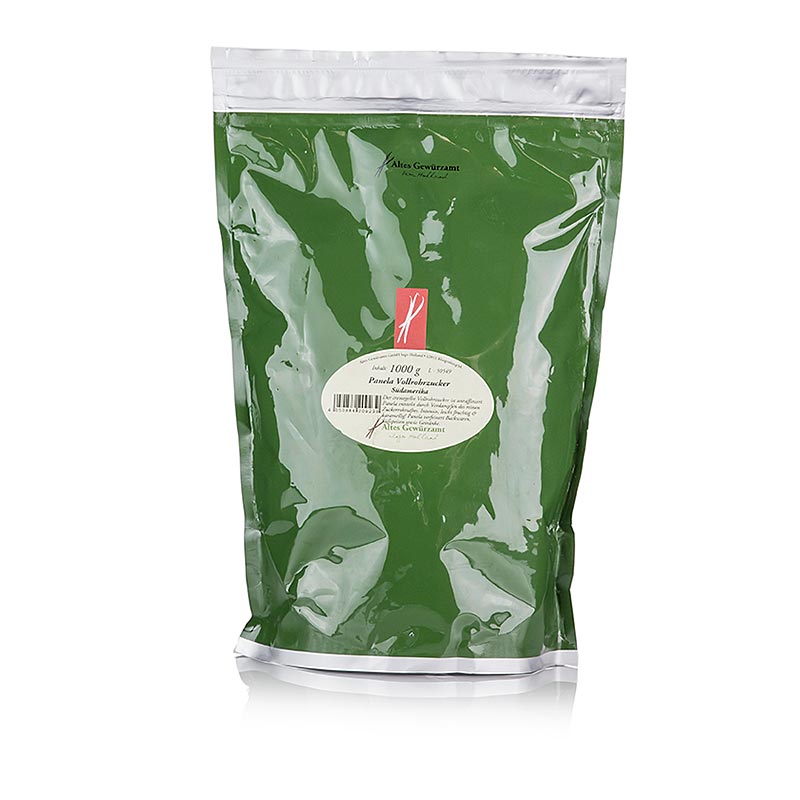 Sucre de canne entier Panela, Altes Gewurzamt, Ingo Holland - 1 kg - sac