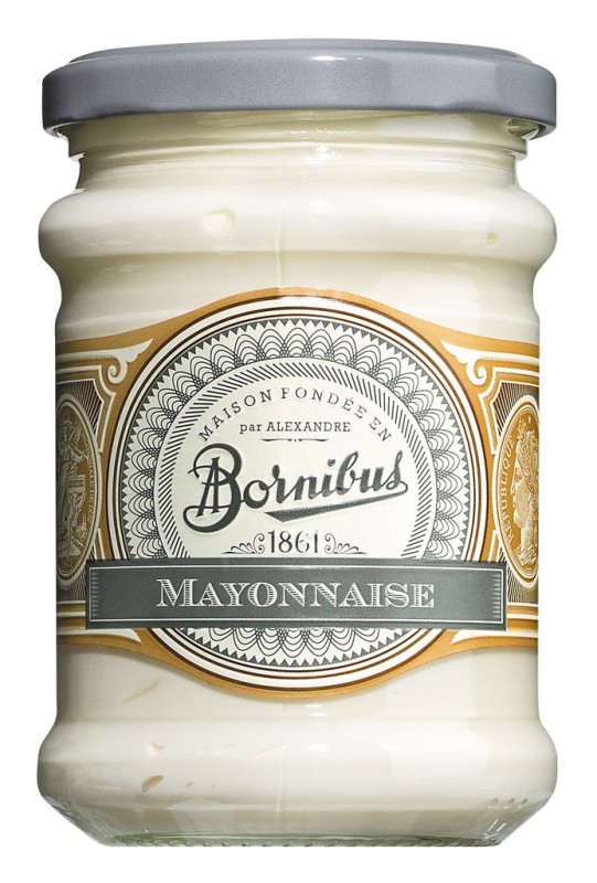 Mayonnaise, mayonnaise, bornibus - 220 g - Verre