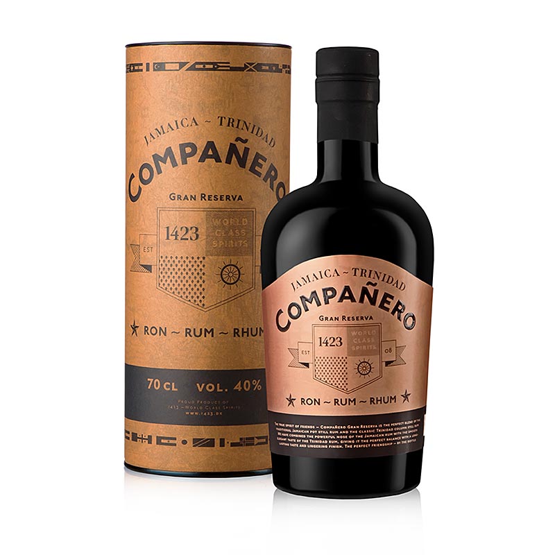 Companero Rum Gran Reserva Jamaica / Trinidad 40% Vol.0,7 l - 700 ml - Flasche