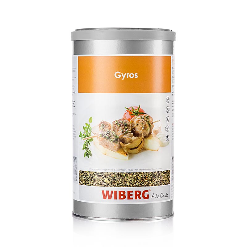 Gyros au sel d`épices Wiberg - 600 grammes - Boîte à arômes