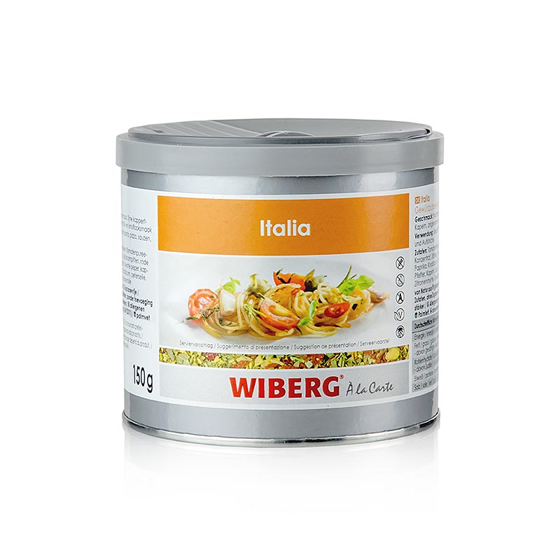 Wiberg Italia Style, preparation d`epices, fruite-epice - 150g - Boite a aromes