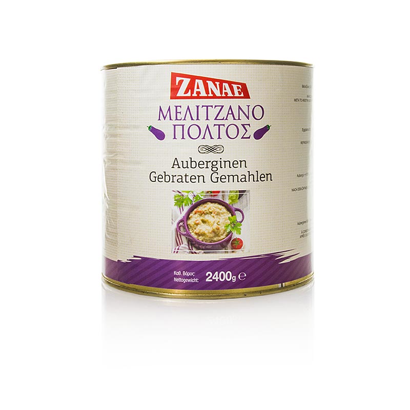 Eggplant paste, zanae - 2.4 kg - 