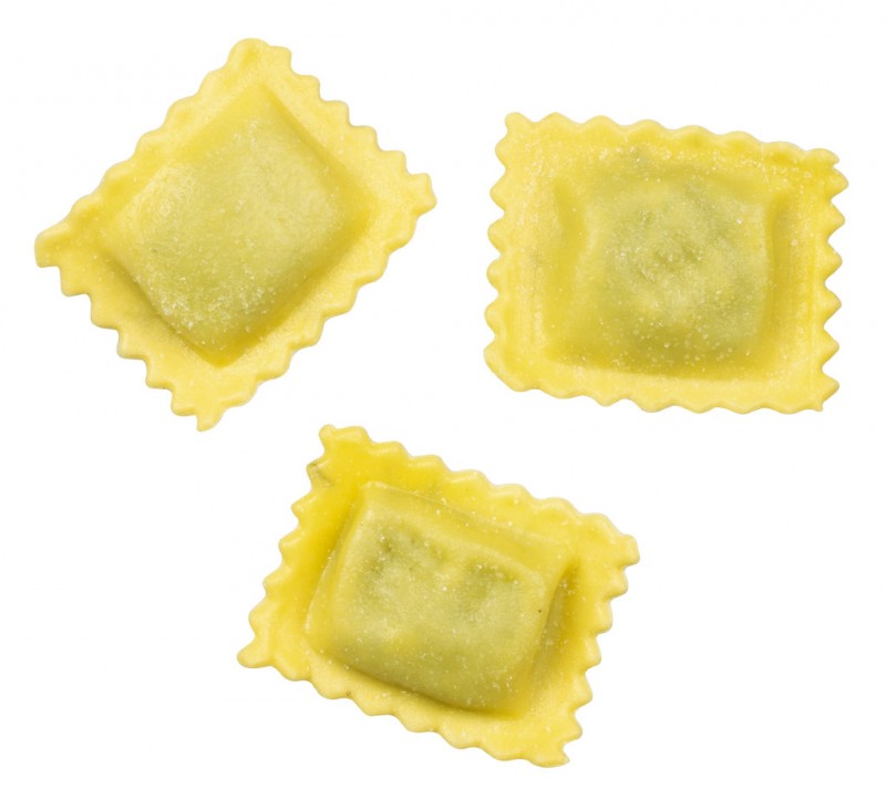 Ravioli alla borragine di Albenga, ravioli filled with borage, Pastificio Plin - 250 g - pack