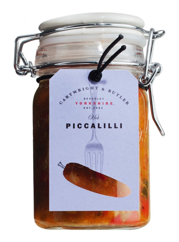 Piccalilly Chutney, Ingelegde Groenten in Mosterdsaus, Cartwright en Butler - 230 g - Glas