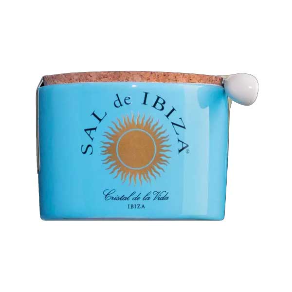 Fleur de Sel - Mar Blue, Fleur de Sel met zwarte knoflook, biologisch - 140 g - stuk