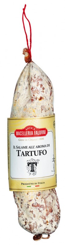 Salame all`aroma di Tartufo, Salami mit Trüffelaroma, Falorni - ca. 350 g - Stück