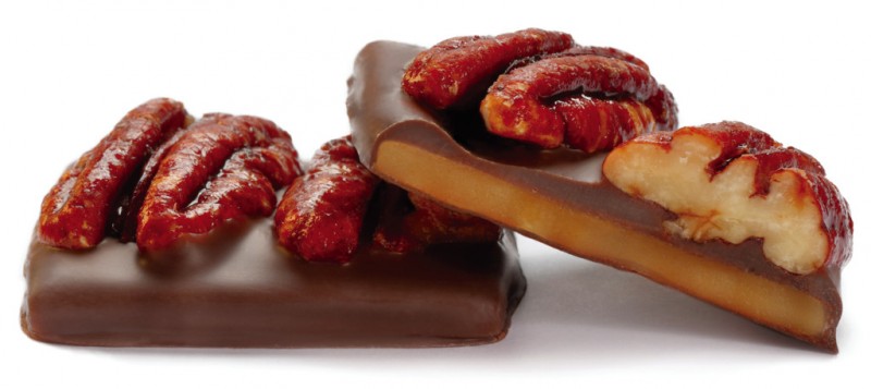 Solde caramel au beurre aux noix de pecan, caramel au beurre sale aux noix de pecan, Dolfin - 200g - paquet