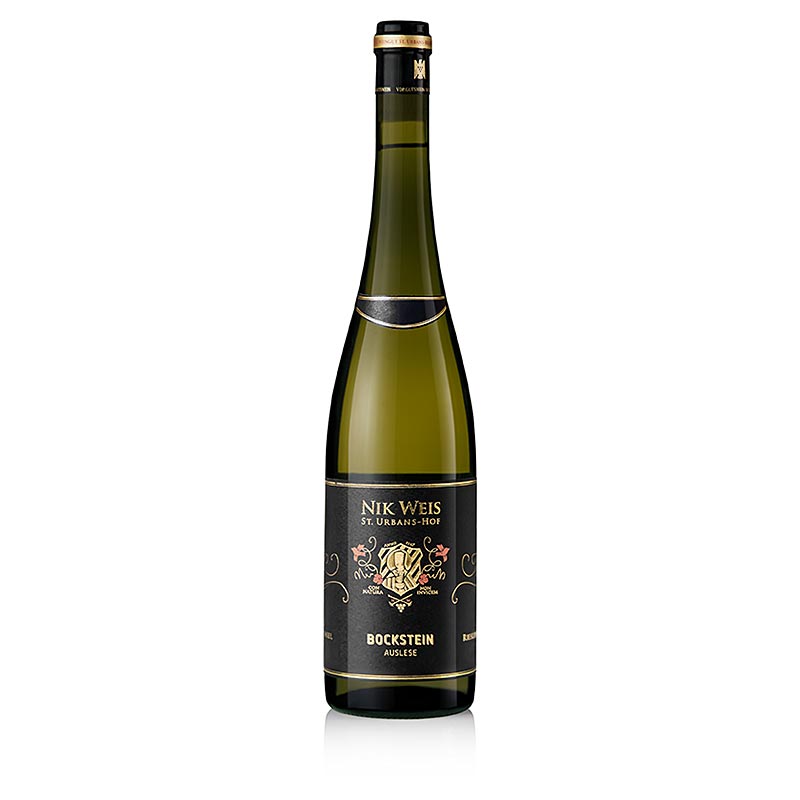 2019er Ockfener Bockstein, Riesling, Auslese, süß, 8 % vol., Nik Weis - 750 ml - Flasche