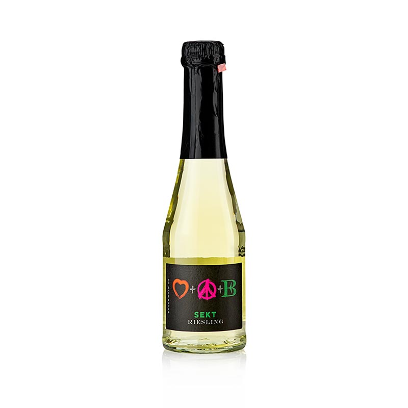 Riesling Sekt Piccolo, trocken, 12,5 % vol., Emil Bauer - 200 ml - Flasche