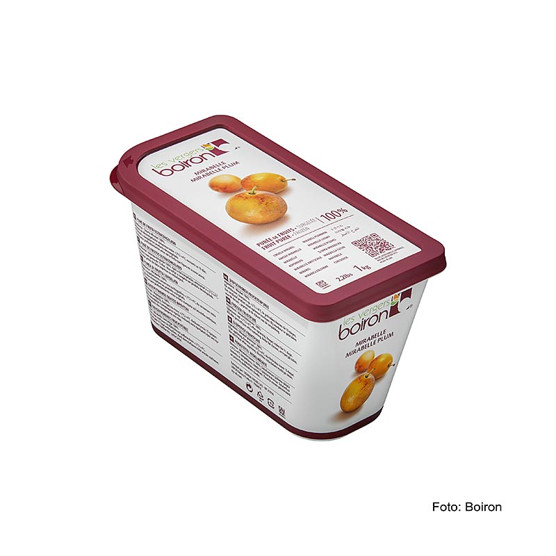 Boiron Mirabelle Puree, unsweetened - 1 kg - Pe-shell