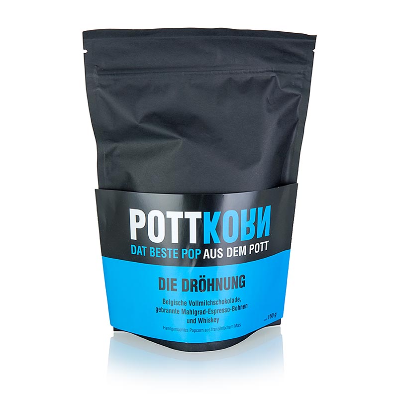 Pottkorn - The Drone, popcorn au chocolat, expresso, whisky - 150g - sac